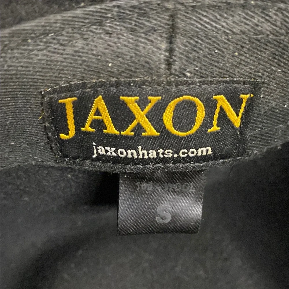 Jaxon Classic Black Fedora Hat size small